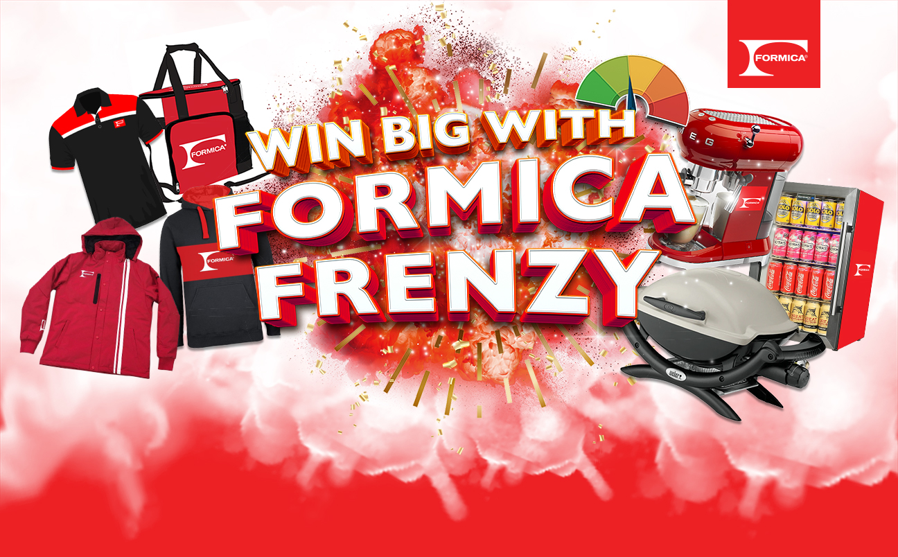 Win big with Formica Frenzy
